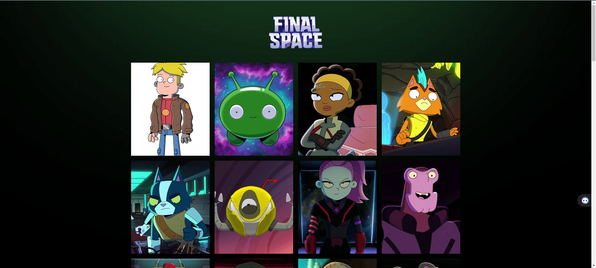 Final Space Characters