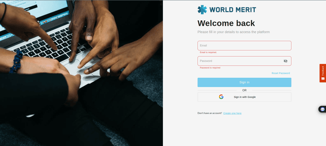 Webs App | World Merit Platform